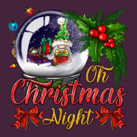 Oh Christmas Night Snow Globe Premium Tee | Teevron