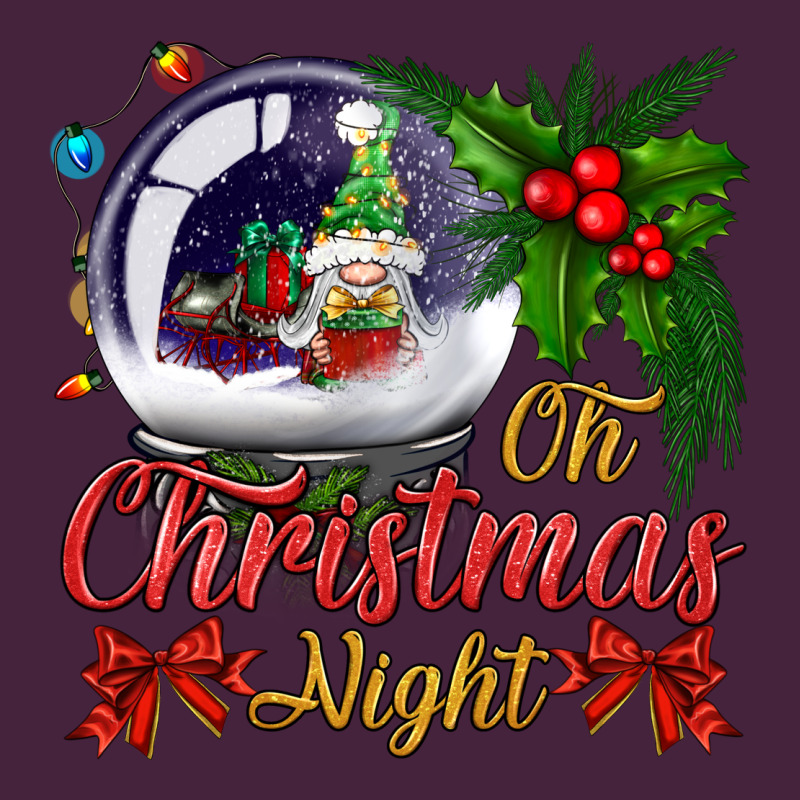 Oh Christmas Night Snow Globe Premium Tee by BundleAndBundleShop | Teevron