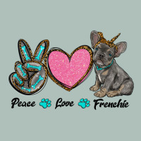 Peace Love Frenchie Heavyweight Hoodie | Teevron