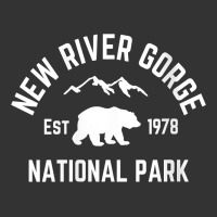 womens new river gorge national park bear west virginia nature v neck | Teevron