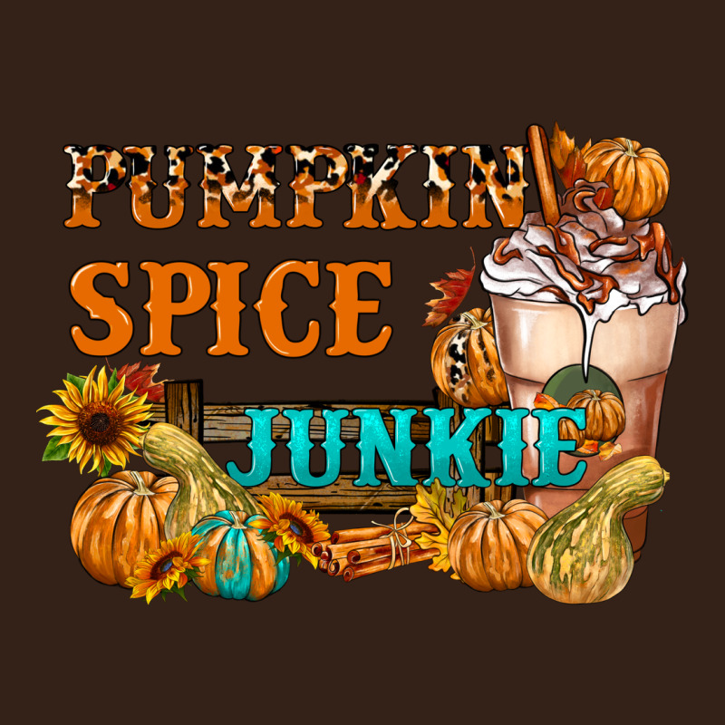 Pumpkin Spice Junkie Heavy Core Tee by FaDigitalArtStudio | Teevron