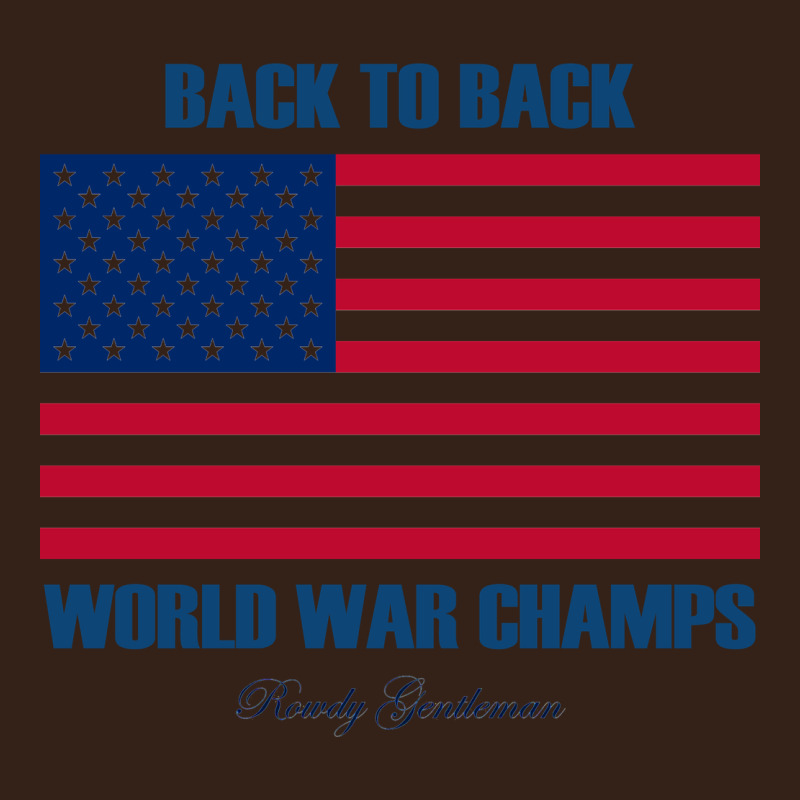 Newback To Back World War Champs Back Heavy Core Tee by linhVisuals | Teevron