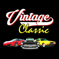 Vintage Classic Oldies Cars Heavy Core Tee | Teevron
