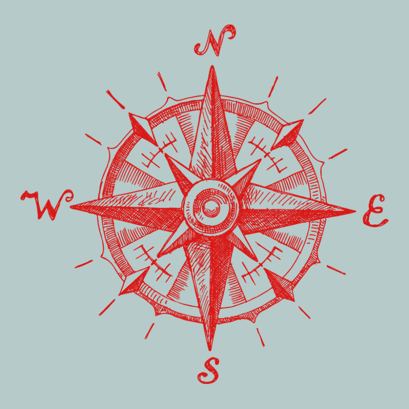 Compass Heavy Core Tee by linhVisuals | Teevron