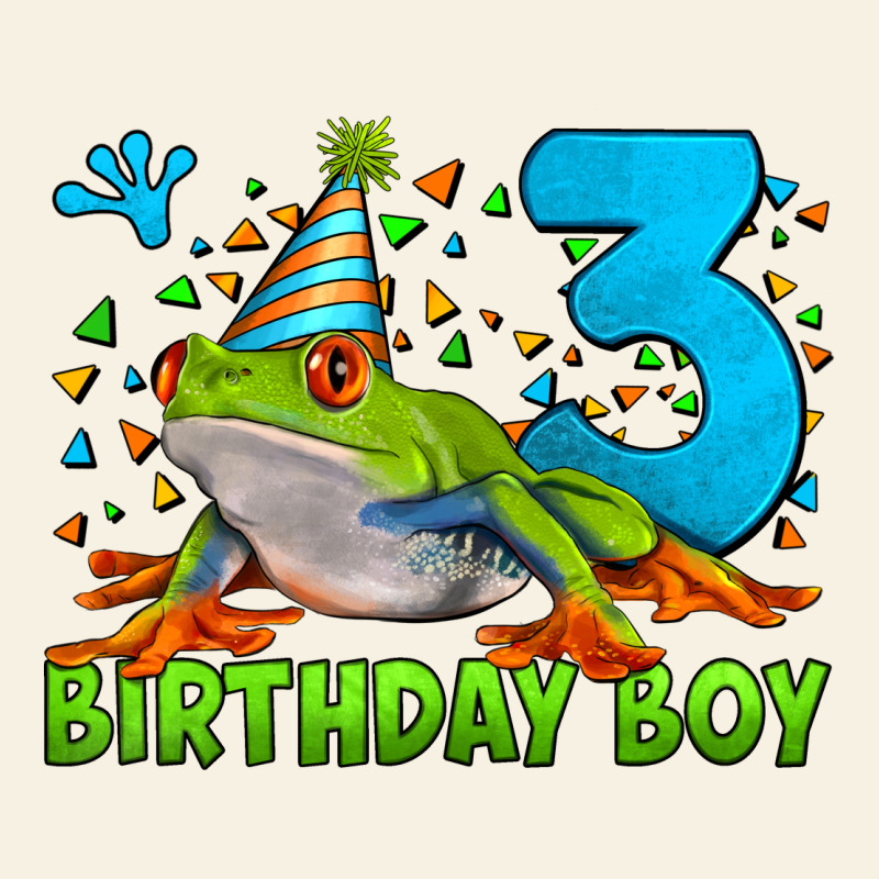 Birthday Boy Frog Age 3 Vintage Tee by LillyAllenDesigns | Teevron