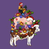 Stacked Christmas Farm Animals Vintage Hoodie | Teevron