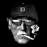 Newcigarette Smoking Jim Leyland Heavy Core Tee | Teevron
