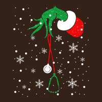 Newchristmas Grinch Hand Holding A Stethoscope Heavy Core Tee | Teevron