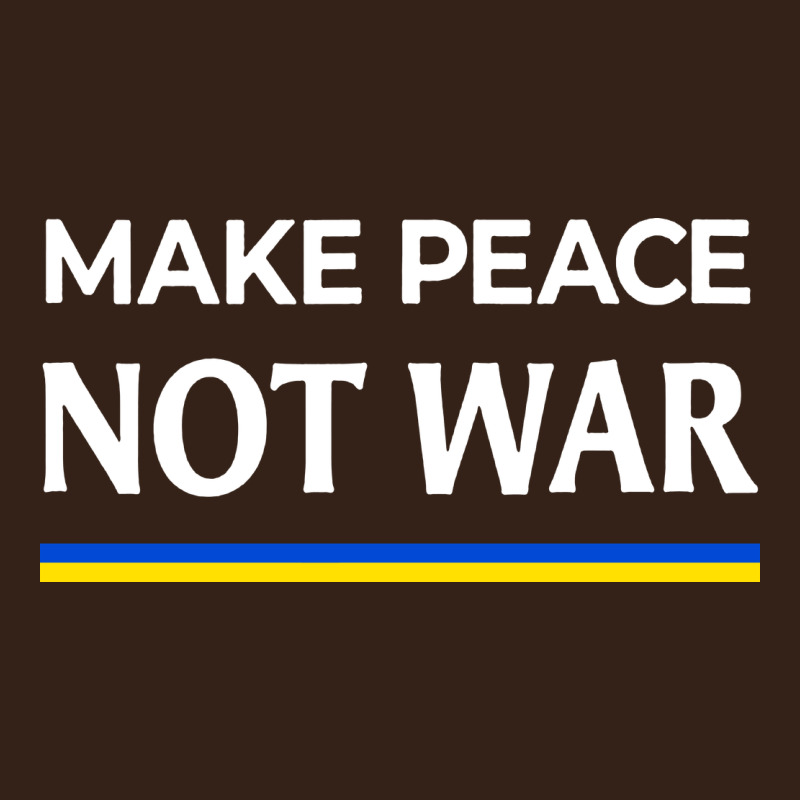 Make Peace Not War Heavy Core Tee by linhVisuals | Teevron