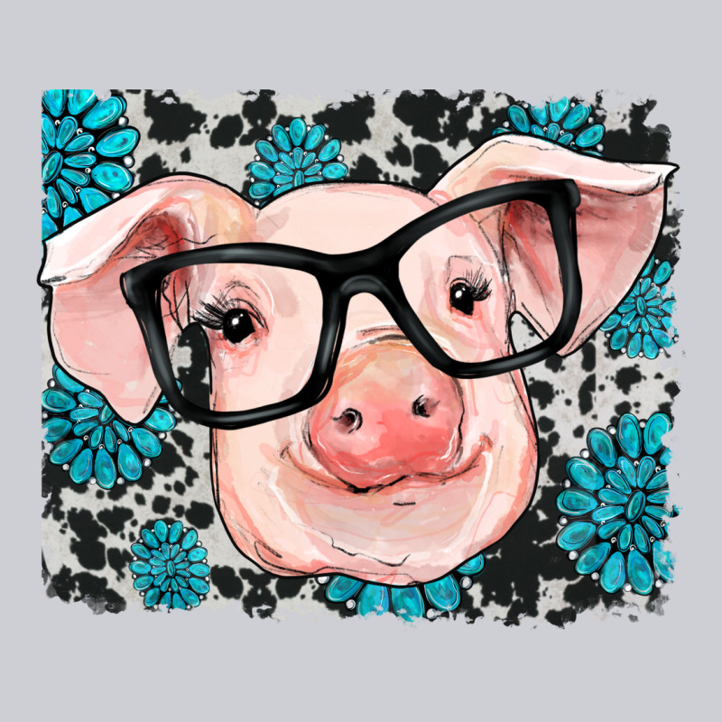 Gemstone And Cowhide Pig Heavyweight Sweatshirt by RanaPortraitStore | Teevron
