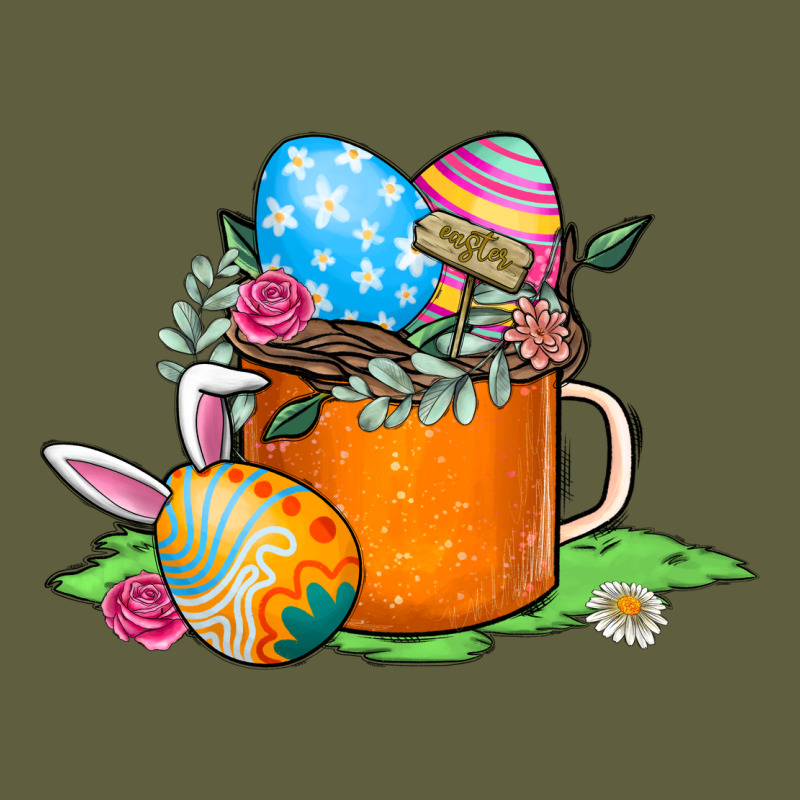 Easter Coffee Vintage Tee by CowhideDigitalArt | Teevron