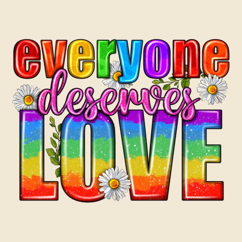 Everyone Deserves Love Pride Lgbtq Premium Tee by BundleAndBundleShop | Teevron