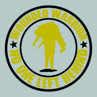 Wounded Warrior No One Left Behind War Veteran Heavy Core Tee | Teevron