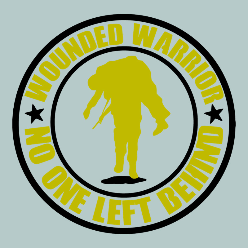 Wounded Warrior No One Left Behind War Veteran Heavy Core Tee by linhVisuals | Teevron