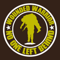 Wounded Warrior No One Left Behind War Veteran Heavy Core Tee | Teevron