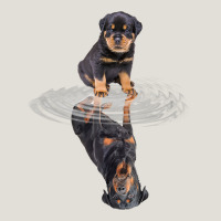 Rottweiler Reflection T Shirt Funny Father's Day Dog Gifts Heavy Core Tee | Teevron