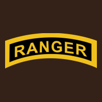 Army Ranger Tab   Black & Gold   Army Ranger Tab Black Gold Heavy Core Tee | Teevron