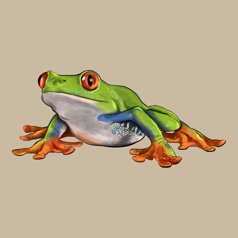 Red Eyed Tree Frog Long Sleeve Tee by LillyAllenDesigns | Teevron