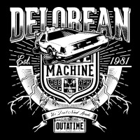 Delorean Machine Heavy Core Tee | Teevron