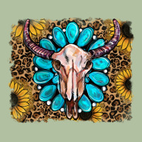 Leopard Sunflowers And Gemstone Skull Urban Hoodie | Teevron