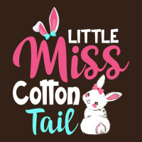 Little Miss Cottontail Easter Heavy Core Tee | Teevron