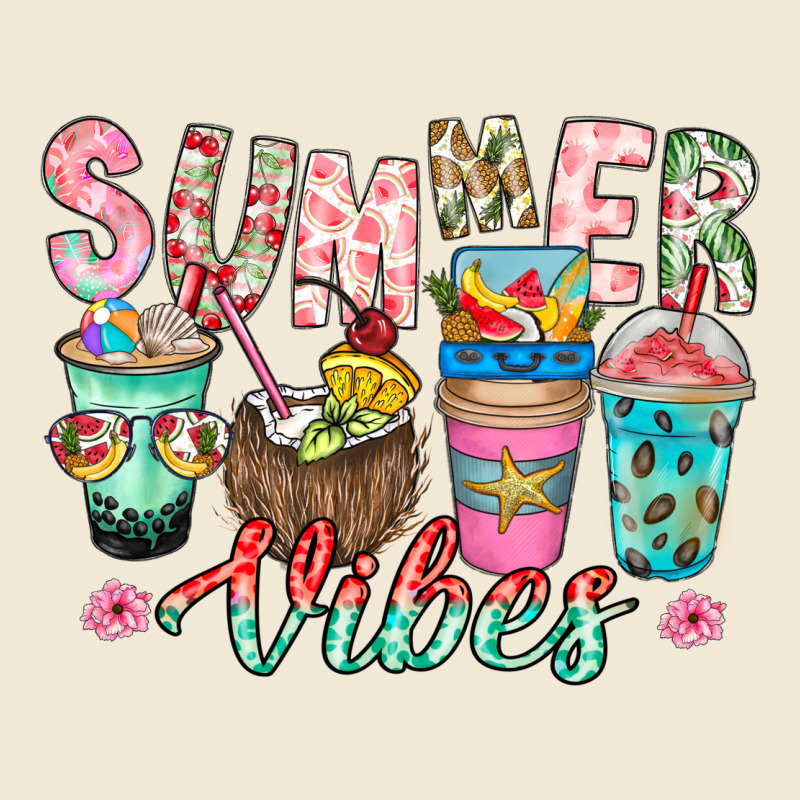 Summer Vibes Ladies Tee by CowhideDigitalArt | Teevron