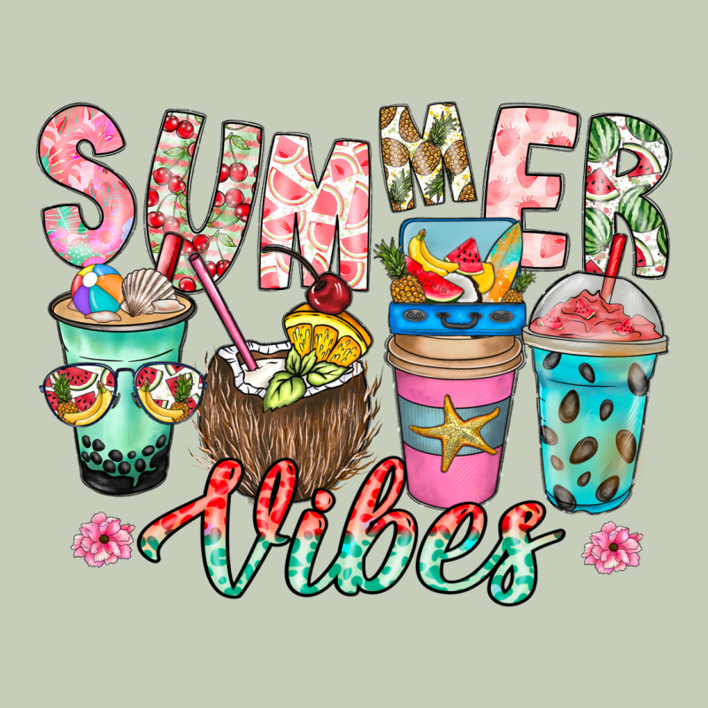 Summer Vibes Ladies Tee by CowhideDigitalArt | Teevron