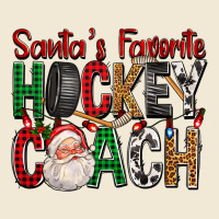 Santa's Favorite Hockey Coach For Christmas Premium Tee | Teevron