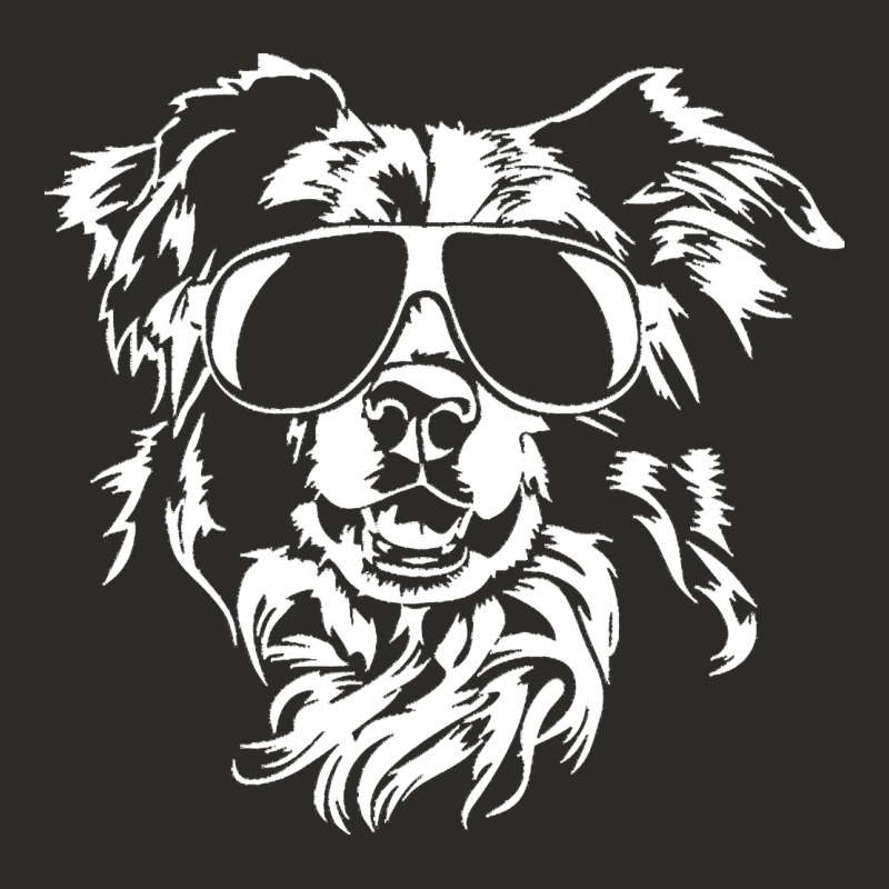 Border Collie Dog T  Shirt Border Collie With Sunglasses Cool Dog T  S Heavy Core Tee by linhVisuals | Teevron