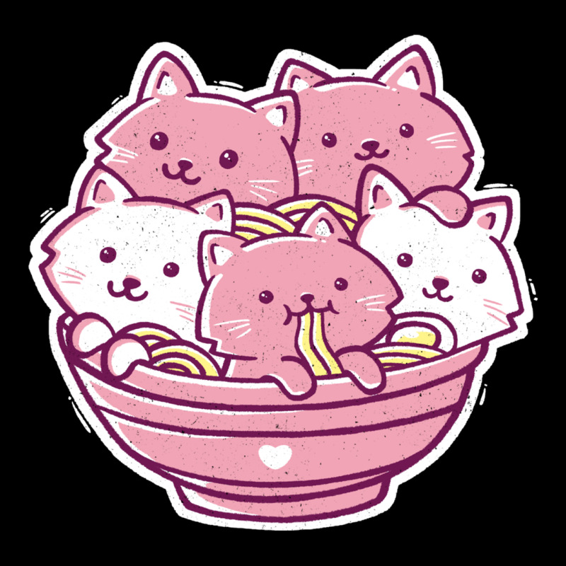 Kawaii Cat Ramen   Cute Gift Heavy Core Tee by linhVisuals | Teevron