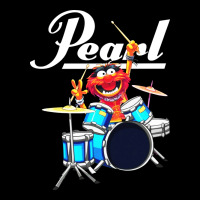 The Muppet Show Animal Playing Pearl Drums Heavy Core Tee | Teevron