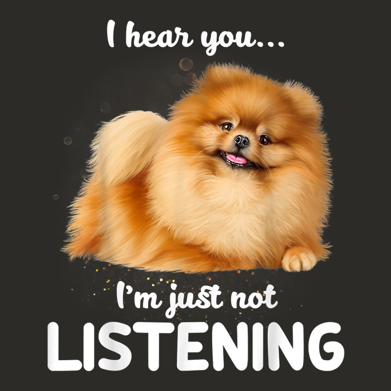 Pomeranian I Hear You Not Listening T Shirt Heavy Core Tee by linhVisuals | Teevron