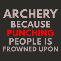Archery Because Punching People Is Frowned Upon Heavy Core Tee | Teevron