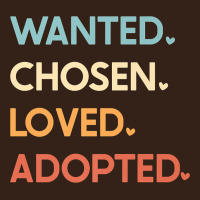Adoption Day Announcement   Wanted Chosen Loved Adopted Premium T Shir Heavy Core Tee | Teevron