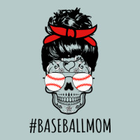 Baseball Mom Skull Heavy Core Tee | Teevron