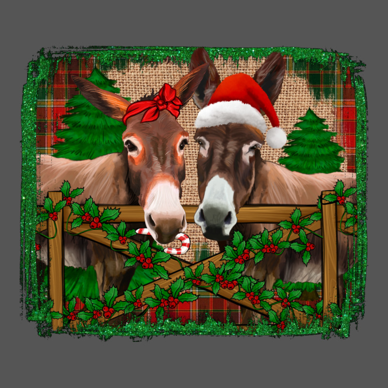 Christmas Donkeys Zipper Hoodie by Jasminsmagicworld | Teevron