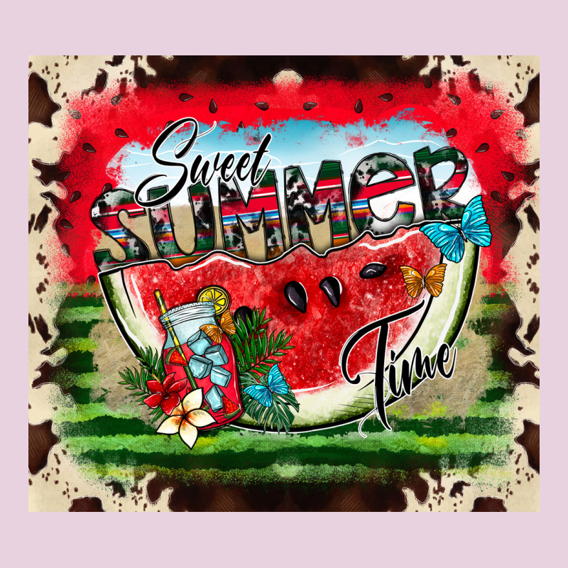Sweet Summer Time Ladies Tee by CowhideDigitalArt | Teevron