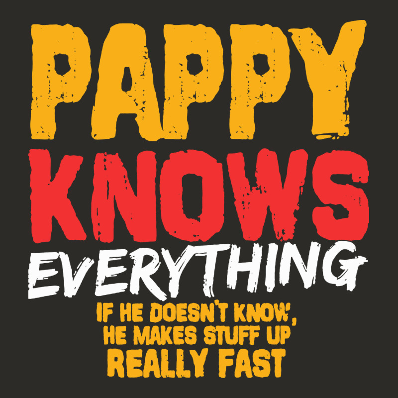 Pappy Knows Everything Heavy Core Tee by linhVisuals | Teevron