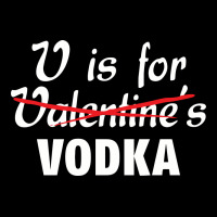 Is For Vodka Valentine's Day Heavy Core Tee | Teevron