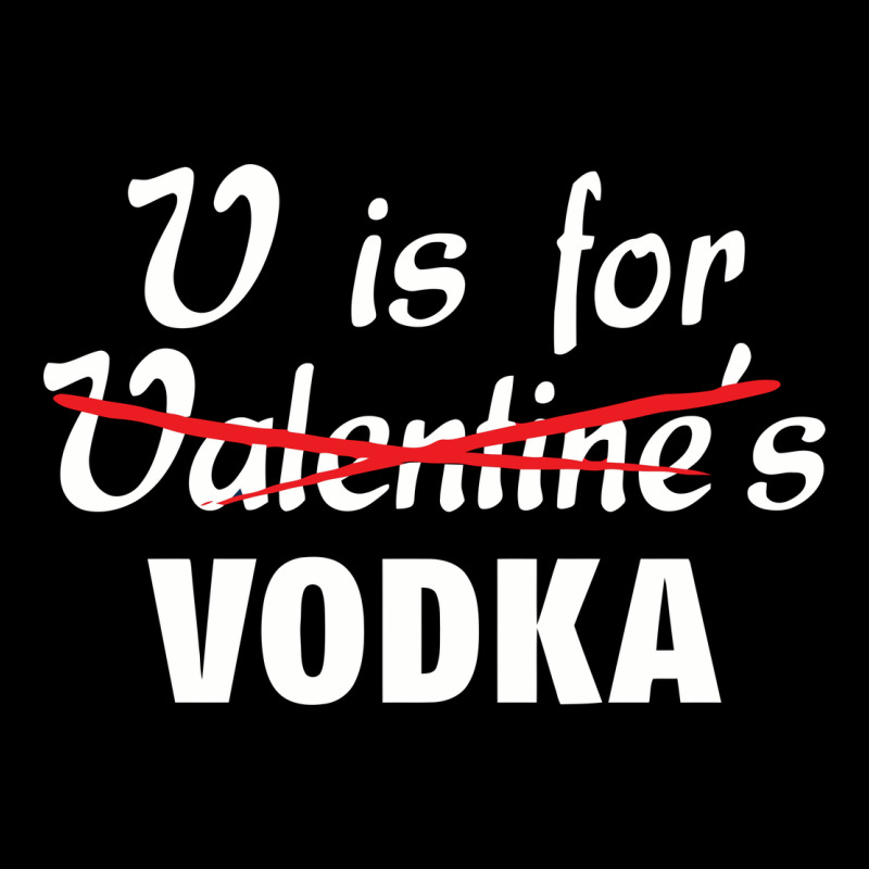 Is For Vodka Valentine's Day Heavy Core Tee by linhVisuals | Teevron