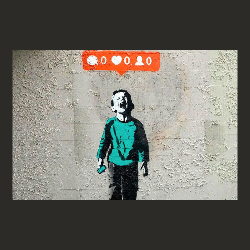Banksy Nobody Likes Me Boy Heavy Core Tee by linhVisuals | Teevron