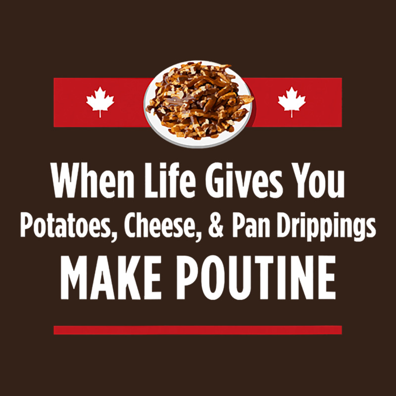Canada Poutine Quebec Recipe French Heavy Core Tee by linhVisuals | Teevron