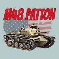 Cold War Battle Tank M48 Patton Gamer Heavy Core Tee | Teevron