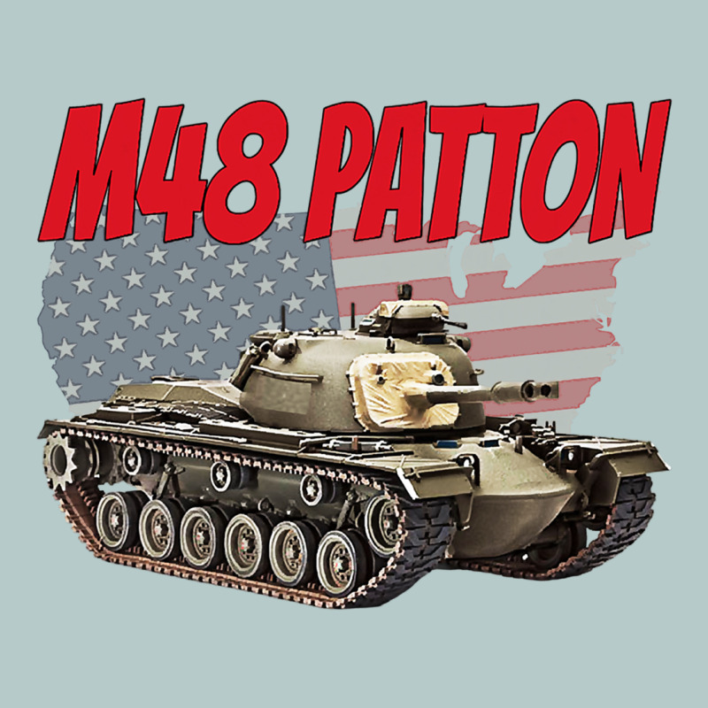 Cold War Battle Tank M48 Patton Gamer Heavy Core Tee by linhVisuals | Teevron