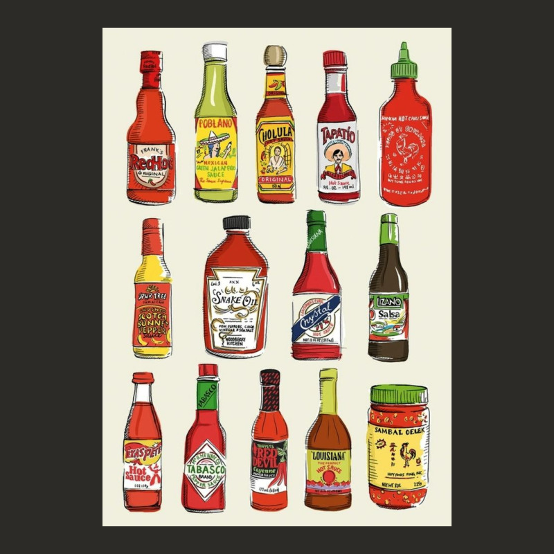 Hot Sauce Heavy Core Tee by linhVisuals | Teevron