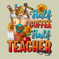 Half Coffee Half Teacher Heavy Core Tee | Teevron