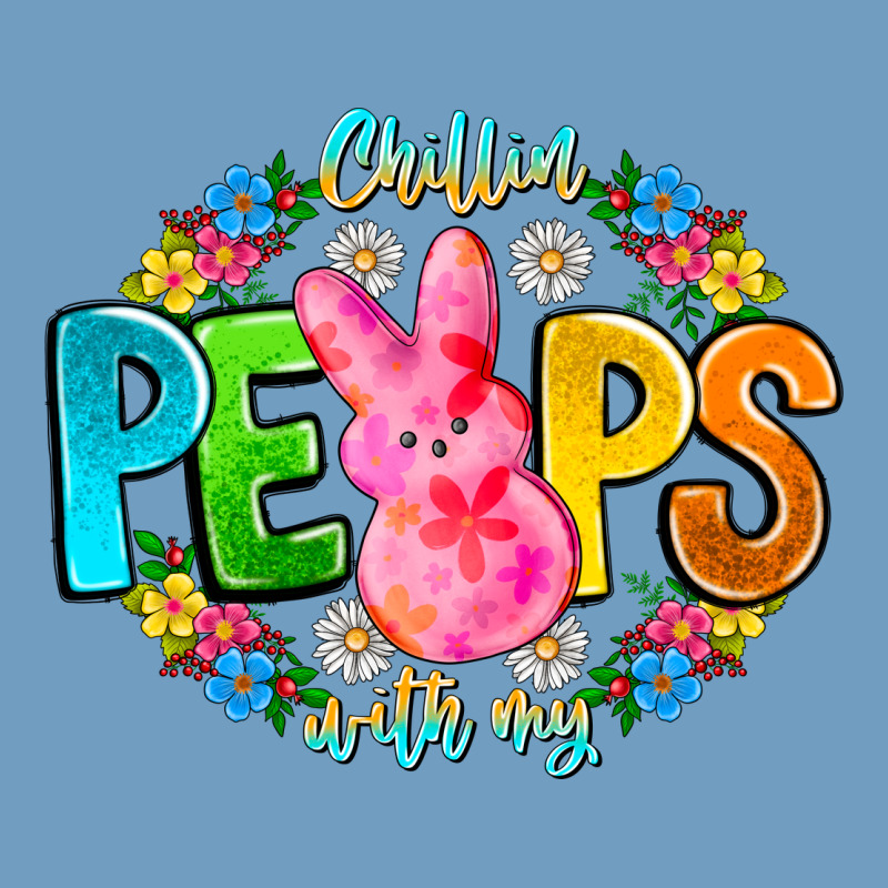 Chillin Peeps With My Urban Heavy Tee by CowhideDigitalArt | Teevron