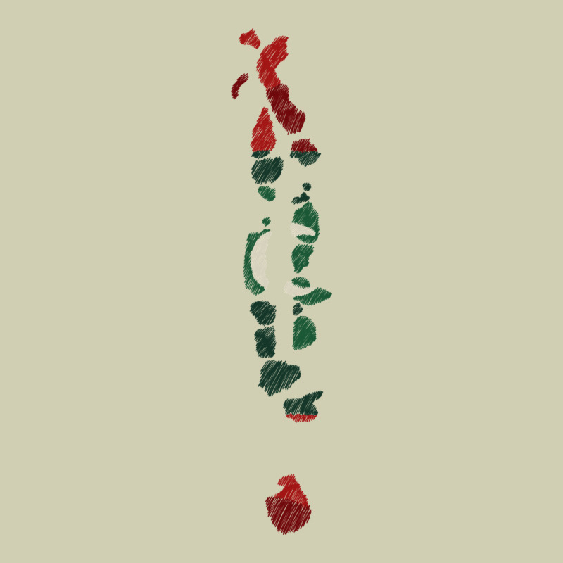 Maldives Map Flag Drawing Line Art Heavy Core Tee by linhVisuals | Teevron