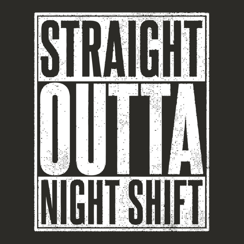 Straight Outta Night Shift Heavy Core Tee by linhVisuals | Teevron