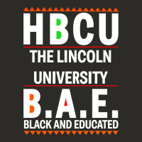 Hbcu The Lincoln University Black And Educated Black Classic Heavy Core Tee | Teevron